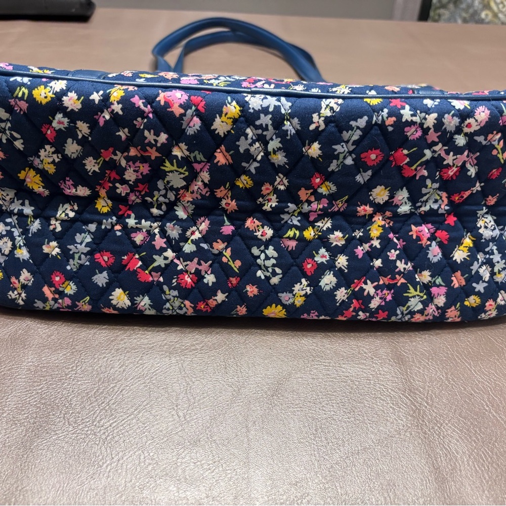 Vera Bradley Midnight Floral Tote - Picture 2 of 6